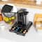 Mind Reader Single Serve Coffee Pod Organizer with 2 Drawers, Compatible with 20 Vertuoline (7.77 fl oz) or 72 Original Nespresso (1.35 fl oz) capsules, Black